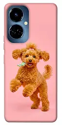 TPU чохол Demsky Happy poodle для TECNO Camon 19 (CI6n) / 19 Pro (CI8n)