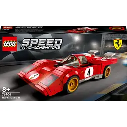 Конструктор LEGO Speed Champions 1970 Ferrari 512 M, 291 деталь (76906)