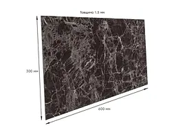 Самоклеюча вінілова плитка STICKER WALL 600*300*1,5мм СВП-109 Глянець SW-00000498 - мініатюра 3