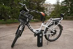 Електровелосипед Двомісний Corso Rocco 26 дюймів (500W 48V 20Ah) Shimano 7 швидкостей Білий - мініатюра 2