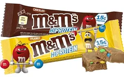 Шоколадний батончик M&M's Hi Protein Peanut Milk Chocolate Bar 51 г - мініатюра 5