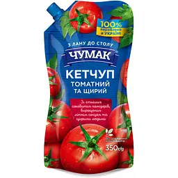Кетчуп Чумак Томатний ДП 350 г