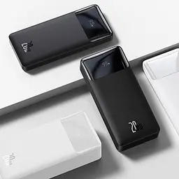 Зовнішній акумулятор Baseus Bipow Overseas 20W 10000mAh Black (PPBD050301/PPDML-L01) [79289] - мініатюра 6