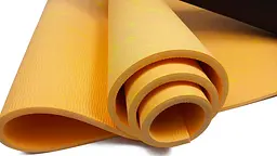 Килимок для йоги та фітнеса EasyFit PER Premium Mat 8 мм + Чохол помаранчевий - мініатюра 2