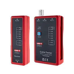 Кабельний тестер UNI-T UT681C (RJ45, RJ11, BNC) - мініатюра 5