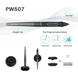 Графічний монітор Huion Kamvas 13 Cosmo Black (GS1331) [65900] - мініатюра 2