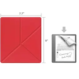 Чохол до електронної книги BeCover Ultra Slim Origami Amazon Kindle Scribe 10.2" Red (712581) - мініатюра 4