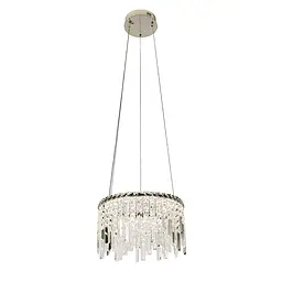 Люстра LED Levistella 802L39030 (400) CH, 40W, регулювання світла, хром, сучасний стиль для вітальні - мініатюра 2