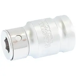 Перехідник коміра для торцевих головок Mastertool 1/2" квадрат x 1/2" шестигранник x 38мм