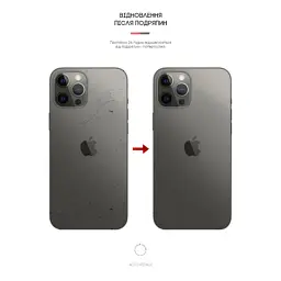 Плівка захисна Armorstandart back side Apple iPhone 12 Pro Max Carbone (ARM61061) - миниатюра 3