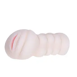 Мастурбатор Baile Man's Masturbator Vagina, 15.5 см (білий) - мініатюра 2