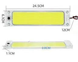 Підсвічування салону 12-24 LED V 240 x 55 мм Біле світло (ST-106W) - мініатюра 2