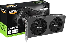 Відеокарта GeForce RTX5050 8GB Inno3D TWIN X2 (N50502-08D6-174071N)