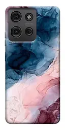 Чохол Demsky Рожево-блакитні розводи для Motorola Moto G75 5G