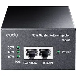 Адаптер PoE Cudy Iнжектор POE400, 90W Gigabit PoE+/PoE Injector - мініатюра 2