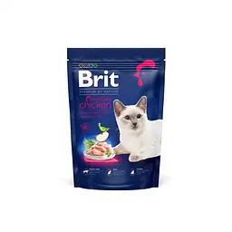 Сухий корм Brit Premium Sterilised Брит для стерилізованих котів, з куркою, 800 г (арт.171854)