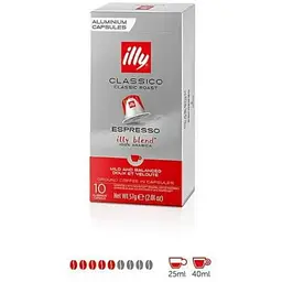 Набор кофе в капсулах ILLY Espresso Classico 100 капсул (10 п. х 10 шт.) - мініатюра 2