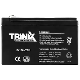 Акумулятор Trinix 12V 12Ah/20Hr AGM - мініатюра 2