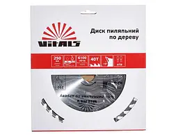 Диск пиляльний Vitals по дереву 250x30/25.4 мм ATB 40 (00000001681424) - мініатюра 3