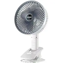 Вентилятор портативний Desktop Fan Multi Function / Акумуляторний вентилятор на прищіпці / Вентилятор міні на USB