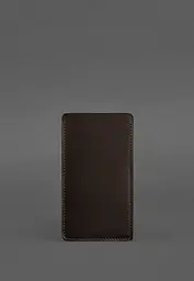 Шкіряний чохол для iPhone 11 Темно-коричневий Краст - мініатюра 3