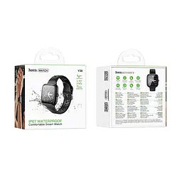 Смарт-годинник Hoco Y36 Smart watch (call version) Black (6942007667586) - мініатюра 2
