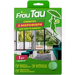 Набір засіб для скла та дзеркал Frau Tau Universal 500 мл + FT Серветка з мікрофібри 1 шт.  - мініатюра 4