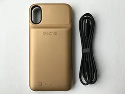 Чохол-акумулятор із бездротовою зарядкою Mophie Juice Pack Access Power Bank 2000 mAh для iPhone X/XS Gold - мініатюра 5