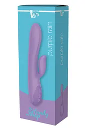 Вібратор-кролик Dream Toys The Candy Shop Purple Rain, 22,8 см фіолетовий - мініатюра 2