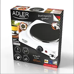 Одноконфорочна електроплита Adler AD 6503 - мініатюра 7