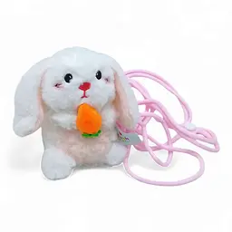 М'яка іграшка-тримач для телефону PLC25005(White) 9х8х11 см - мініатюра 2