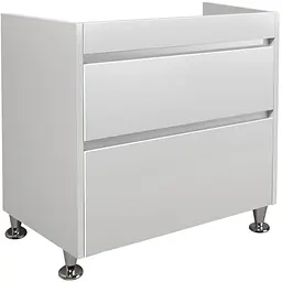 Тумба Мойдодир Prime 80 під умивальник/стільницю підлогова Білий