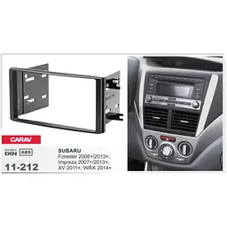 Перехідна рамка Subaru Forester, Impreza, XV, WRX Carav 11-212 - мініатюра 4