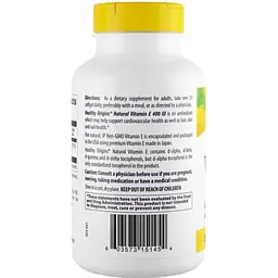 Вітамін E Healthy Origins Vitamin E суміш Токоферолів 400 МО 180 капсул - мініатюра 3
