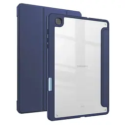 Чохол-книжка BeCover Soft Edge з кріпленням для стілусу для Samsung Galaxy Tab S6 Lite -2024 10.4" P620/P625/P627 Deep Blue (710837) - мініатюра 2