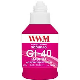 Чорнило WWM Canon GI-40 для G5040/G6040 190г Magenta (KeyLock) (G40M) - мініатюра 2