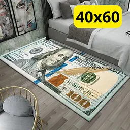 Стильний та зносостійкий килим для дому "100 доларів" 40х60 KT7001721