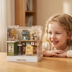 Конструктор-румбокс Mini House серії Інтер'єр Міні - Кав’ярня (8034) - мініатюра 5