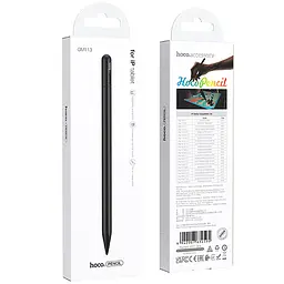 Стилус Hoco GM113 Active capacitice pen for iPad Black - мініатюра 2