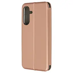 Чехол-книжка для Samsung Galaxy A36 5G, G-Case, розовый, кожаный чехол-книга из экокожи (PU) и TPU, с магнитом, с подставкой и вместительным кардхолдером, противоударный, защита всего корпуса, ArmorStandart (ARM83057) - мініатюра 2