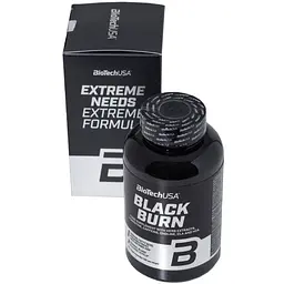 Жироспалювач BiotechUSA Black Burn 90 капсул - мініатюра 3