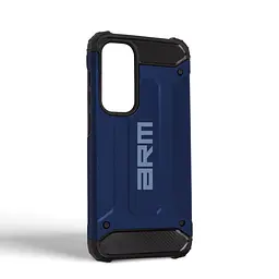 Чехол для Samsung Galaxy S24 FE 5G (SM-S721), Panzer, синий, противоударный, бронированный, милитари, панель-накладка, защита всего корпуса, защита дисплея и камеры, термополиуретан (TPU) + поликарбонат (PC), ArmorStandart (ARM76922) - мініатюра 2