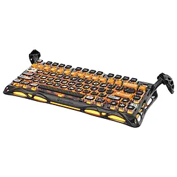 Клавіатура GravaStar Mercury K1 Pro 80keys Kailh Speedy Mint BT/WL/USB RGB CyberFlare (GSK1PRO_BO_BLK) - мініатюра 3
