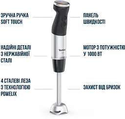 Блендер погружний Tefal QuickchefPlus HB672830 - мініатюра 13