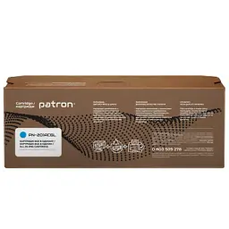 Картридж Patron HP CLJ CF401A для M252/M274/M277 Cyan, GREEN Label (PN-201ACGL) - мініатюра 5