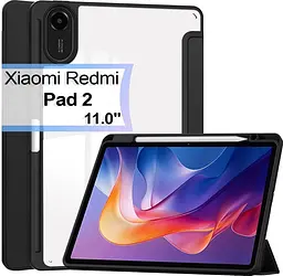 Чохол до планшета BeCover Soft Edge TPU Xiaomi Redmi Pad 2 11.0" Black (713656)