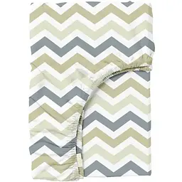 Простирадло на резинці Cosas GREY ZIGZAG CS3 80х160х20 см (ZigGreyBeige_80х160х20)