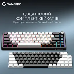 Клавіатура бездротова GamePro Asgard Valhalla MK210B Pro Black - мініатюра 5