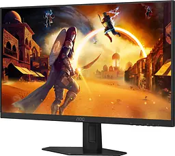 Монітор AOC TFT 23.8` 24G4XE, IPS, 180Гц, 0,5мс, 2хHDMI, DP, колонки, чорно-сірий - мініатюра 2