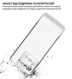 Чохол до мобільного телефона BeCover silicone ZTE Blade A56 Transparent (714907) - мініатюра 4